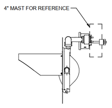 Load image into Gallery viewer, 1-WAY JUNCTION BOX CROSSING-ARM ASSEMBLY WITH FLASHERS (STYLE 6A6210)