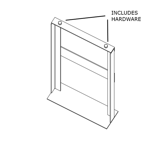 CASE FOUNDATION GALVANIZED 48" X 24" L&W Industries
