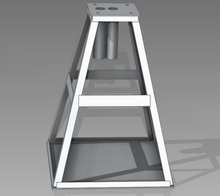 Load image into Gallery viewer, 60" PYRAMID STYLE HIGH WAYSIDE SIGNAL FOUNDATIONS (MULTIPLE OPTIONS AVAILABLE)