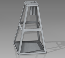 Load image into Gallery viewer, 72" PYRAMID STYLE HIGH WAYSIDE SIGNAL FOUNDATIONS (MULTIPLE OPTIONS AVAILABLE)