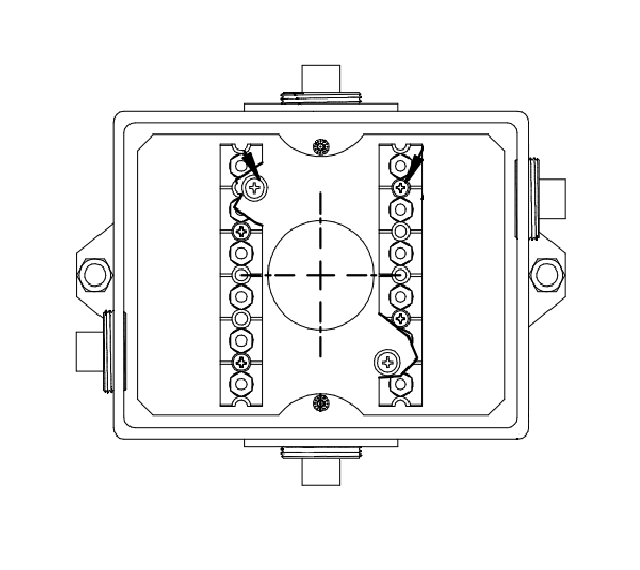 12 TERMINAL BOX WITH 3