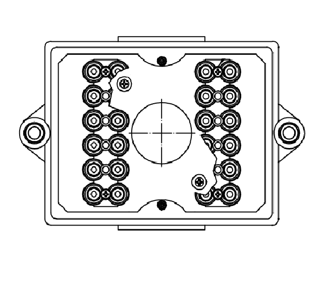 24 TERMINAL BOX WITH 3
