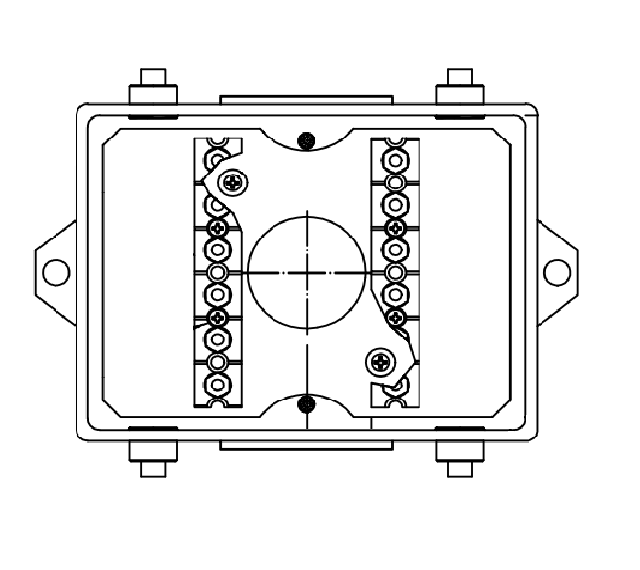 12 TERMINAL BOX WITH 3