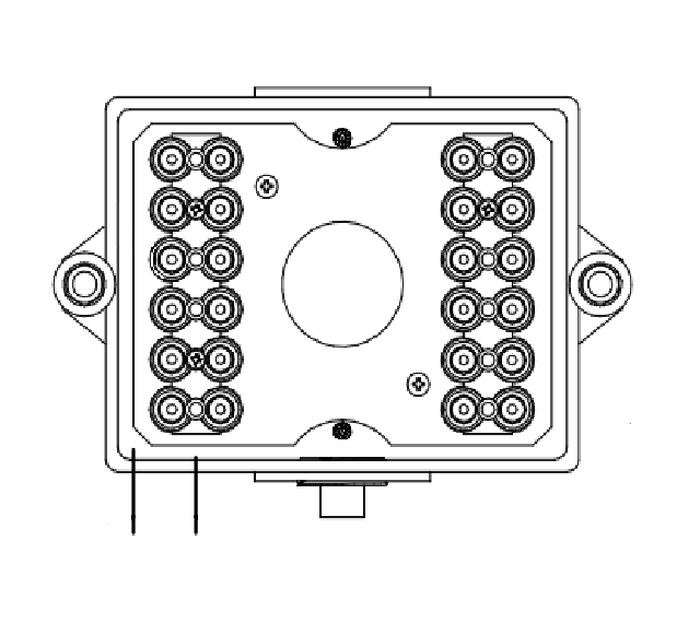 24 TERMINAL BOX WITH 3
