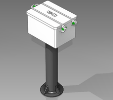 Load image into Gallery viewer, 24 TERMINAL BOX WITH 3&quot; PEDESTAL, NO HARDWARE
