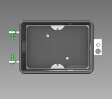 Load image into Gallery viewer, BOX WITH 3&quot; PEDESTAL, NO TERMINALS OR HARDWARE
