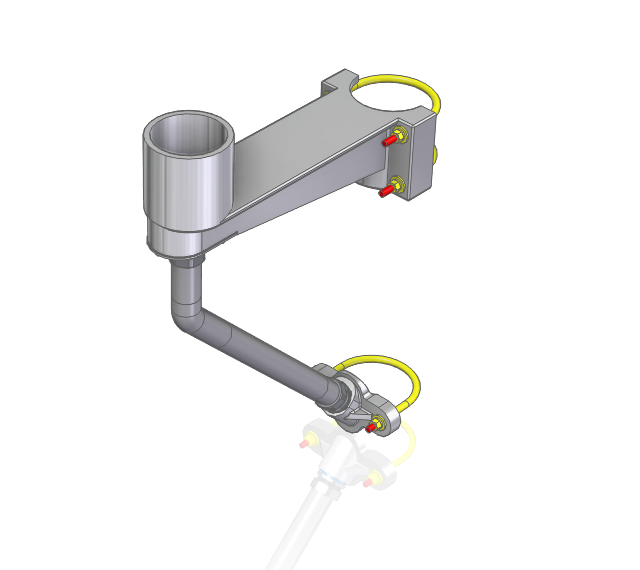 FRONT OR SIDE OF MAST 1 WAY DIRECTION CLS MOUNTING BRACKET