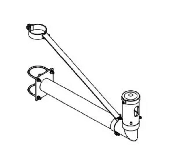 CROSSARM STANDOFF FOR 5” MAST