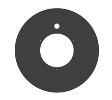 Load image into Gallery viewer, 20&quot; DIAMETER BACKGROUND FOR 8&quot; FLASHERS (W/HDWR)
