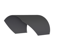 Load image into Gallery viewer, 16&quot; LONG HOOD FOR 12&quot; FLASHERS (W/HDWR)
