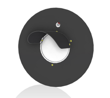 Load image into Gallery viewer, 8&quot; FLASHING LED 12VDC LIGHT ASSEMBLY (RED, YELLOW, OR LUNAR)
