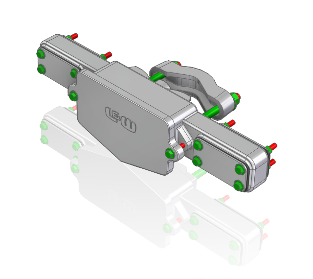 JUNCTION BOX CROSSING-ARM ASSEMBLY ONLY