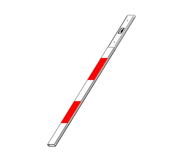 8' FIBERGLASS GATEARM