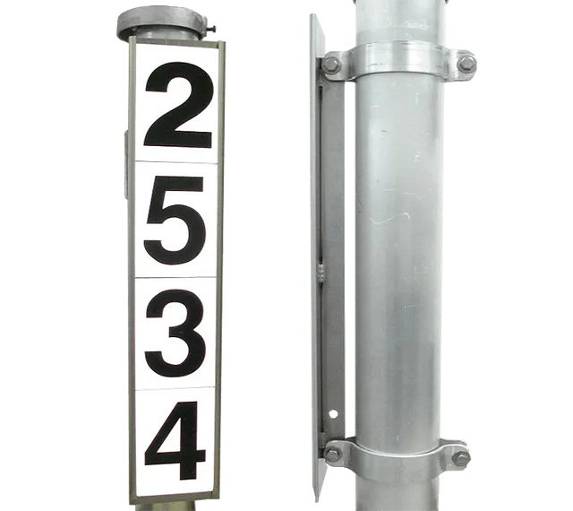 1-WAY VERTICAL BRACKET FOR 4 DIGIT SIGN