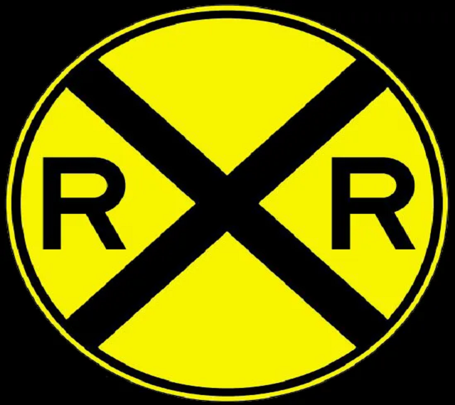 ADVANCED WARNING CROSSBUCK