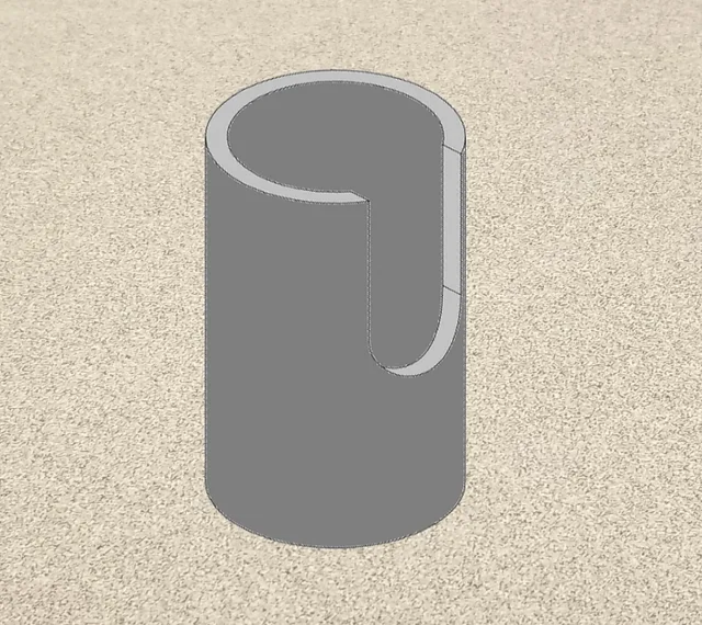 GRAY SHIELD, 1-3/8