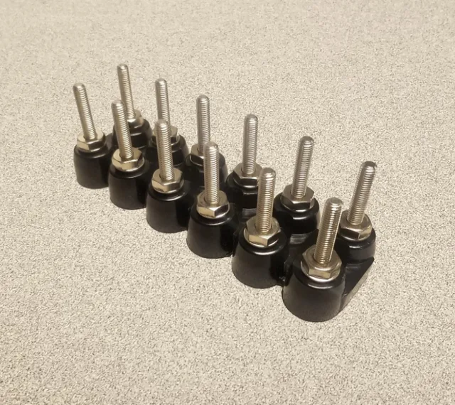 2X6 POST TERMINAL BLOCK WITH 1
