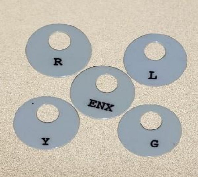 ROUND WIRING LABELED TAGS