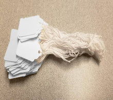 Load image into Gallery viewer, PAPER TAGS W/STRING (MULTIPLE COLORS AVAILABLE)
