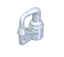 Load image into Gallery viewer, ZAMAK TERMINAL WRENCH STYLE PADLOCK (WITH OR W/OUT CHAIN)
