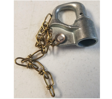 Load image into Gallery viewer, TRIANGULAR STYLE ZAMAK PADLOCK (WITH CHAIN)
