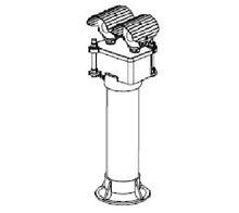 Load image into Gallery viewer, COLORLIGHT BLUE/YELLOW FLAG SWITCH LAMP - DUAL
